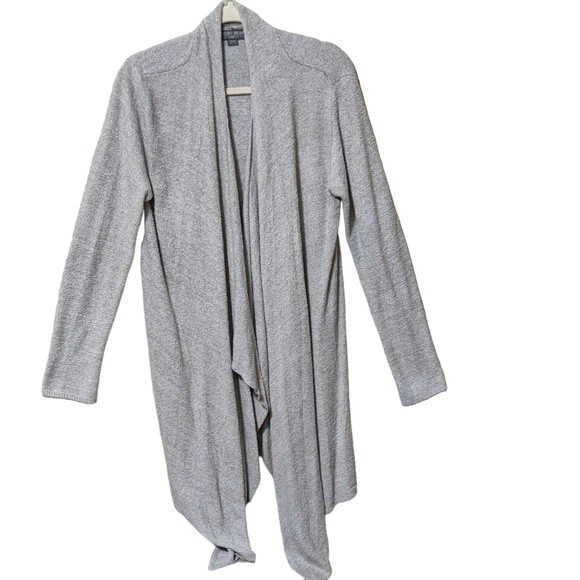Barefoot Dreams Sweaters - Barefoot Dreams Cozychic Lite Calypso Wrap cardigan heather pewter size S/M